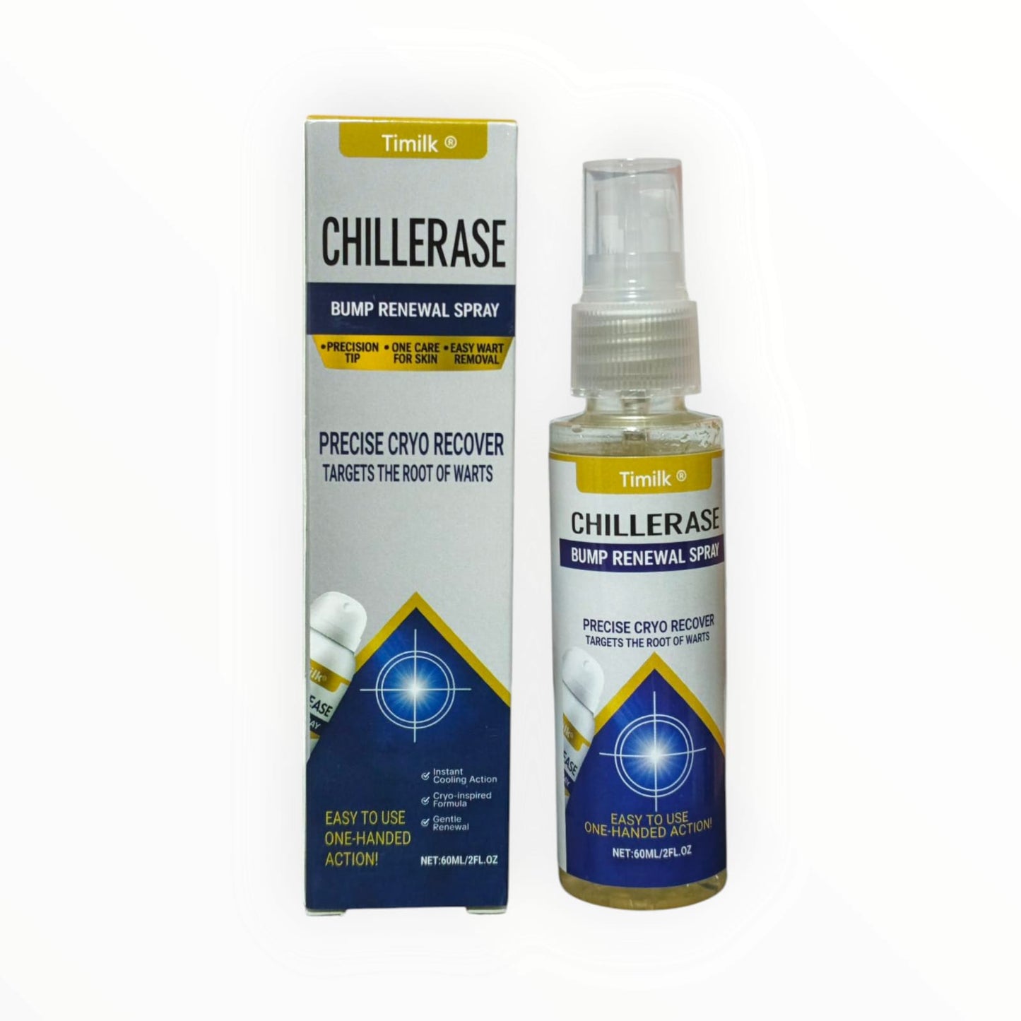 Spray con efecto frío: Elimina verrugas y protuberancias